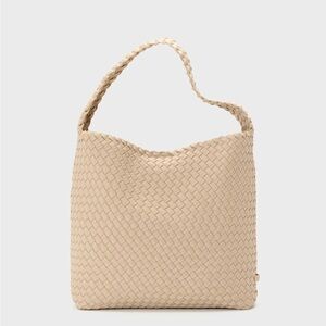 Naghedi Nomad Hobo Bag in Ecru